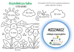 🌿📚 Czytelnicza łąka – zamień czytanie w zabawę! 🌼
