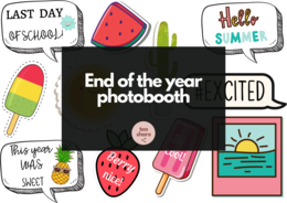 End of the year - photobooth