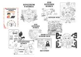 DZIEŃ BEZPIECZNEGO INTERNETU - KOLOROWANKI