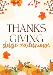 E8 Thanksgiving - stacje zadaniowe