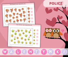 Walentynki Zestaw zadań. Puzzle. Szlaczki. Obliczenia. Labirynty. Girlanda