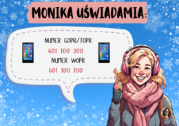 Gazetka "Bezpieczne ferie".