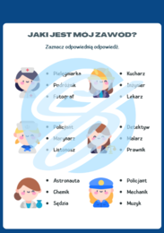 LEKCJA O ZAWODACH DLA MŁODSZYCH DZIECI TRENING UMIEJĘTNOŚCI SPOŁECZNYCH TUS