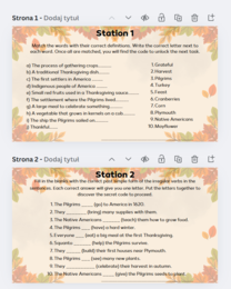 Święto Dziękczynienia Happy Thanksgiving