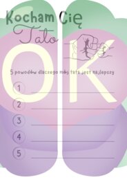 Dzień Taty: Pakiet Superbohatera – Kreatywne Upominki (21 stron)