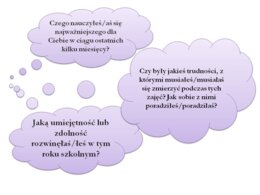 Podsumowanie zajęć - ćwiczenia dla ucznia / uczniów. Godzina wychowawcza. Rewalidacja. Tus.