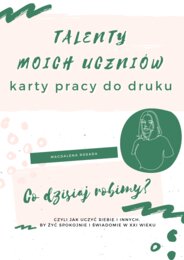 Karty pracy: Talenty moich uczniów