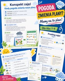 Konspekt zajęć. Kiedy pogoda zmienia nasze plany.