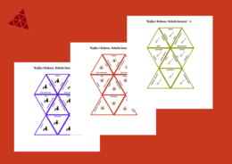 "KAJKO I KOKOSZ. SZKOŁA LATANIA" - trimino 9 elementów