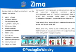 Karty sekwencyjne Zima
