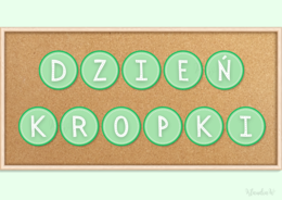 DZIEŃ KROPKI - GIRLANDA