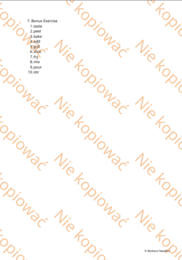 Karta Pracy Czytanka Healthy Eating Challenge A2+/B1