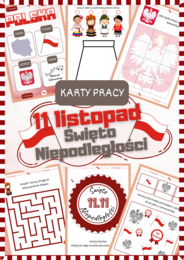 Święto Niepodległości - karty pracy