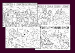 📘 LEGENDY MIESIĄCA - podróże z opowieścią przez cały rok – kompletna innowacja pedagogiczna dla klas 4-6