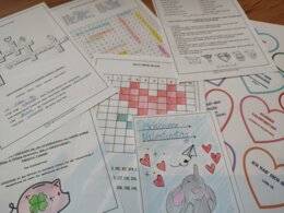 Alles Liebe zum Valentinstag Arbeitsblätter - walentynki karty pracy język niemiecki