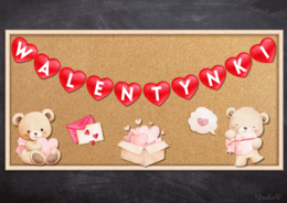 Walentynki - dekoracja