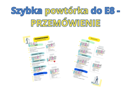 Przemówienie - szybka powtórka przed egzaminem // E8