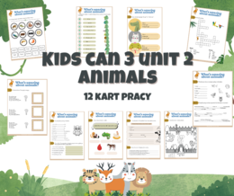 Kids can 3 unit 2 -animals