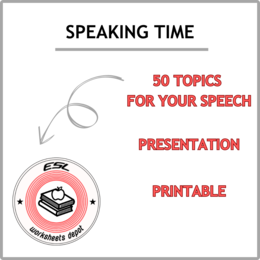 Speaking - 50 tematów do wyboru