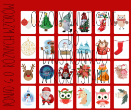 Dekoracje i ozdoby świąteczne - ponad 60 wzorów!