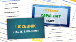 Liczebniki i zapis dat - stacje zadaniowe