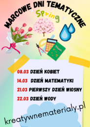 MARCOWE DNI TEMATYCZNE