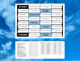 PRESENT CONTINUOUS 01 – tu i teraz