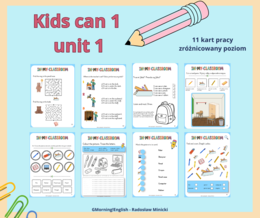 Kids can 1 unit 1 - In my classrrom.