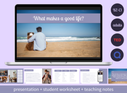 Konwersacje dla dorosłych: What makes a good life? (poziom B2-C1)