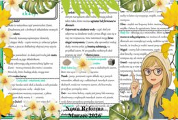 Sketchnotka/notatka - dla ucznia i przypomnienie dla nauczyciela w pdf. Temat "Rozpoznaję skały". Przyroda 4. "Odkrywam przyrodę" zgodna z wydawnictwem Nowa Era. Dział "Moja okolica".