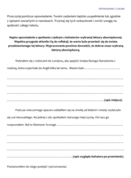 Opowiadanie na E8 – analiza, tworzenie i doskonalenie umiejętności (pakiet zadań)