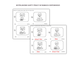 KIds Can Klasa 3 Unit 4 Food Czasownik Like Dodatkowe zadania Karty Pracy Ćwiczenia