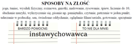 Sposoby na złość