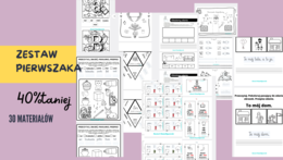 Pakiet pierwszakowy na cały rok