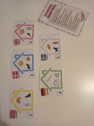 Zagadka Einsteina - wersja graficzna (łamigłówka logiczna)