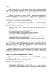 PLAN PRACY WYCHOWAWCZEJ dla klasy IV na rok szkolny 2026/2027