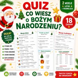 Quiz: Co wiesz o Bożym Narodzeniu?