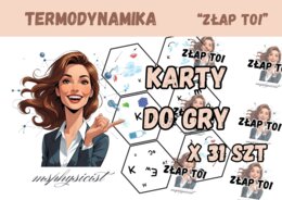 POWTÓRZENIE: TERMODYNAMIKA – klasa 7 i 8 – lekcja powtórzeniowa – GRA dydaktyczna. DOBBLE. ZŁAP TO! MOC powtórki.