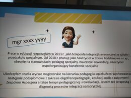 Prezentacja dorobku zawodowego na nauczyciela mianowanego – pedagog specjalny, rewalidacja, współorganizowanie kształcenia