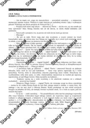 Egzamin ósmoklasisty – Arkusz z języka polskiego „Hobbit, czyli tam i z powrotem” | Pełny test z kluczem odpowiedzi