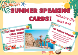 Speaking Cards 4–6 Summer Edition – Karty do mówienia lekcje angielskiego