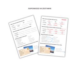 Grade 1-3 vocabulary revision worksheet - karta pracy na powtórzenie słownictwa z klas 1-3 dla klasy 4, język angielski