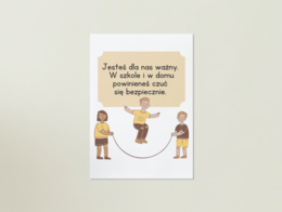 Zestaw skrócony Standardów Ochrony Małoletnich wersja dla dzieci młodszych klas szkoły podstawowej (1-3)