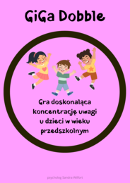 GIGA DOBBLE - gra dla dzieci doskonaląca koncentrację uwagi