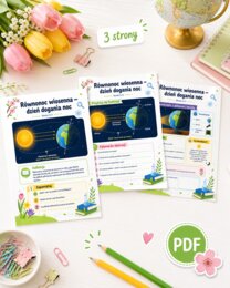 Równonoc wiosenna - dzień dogania noc