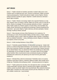 Zemsta - streszczenie szczegółowe i analiza