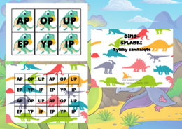 DINO-SYLABY ZESTAW