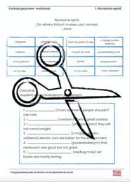 ANGIELSKI- wyrażanie opinii