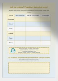 Karty pracy „Pogoda i emocje”