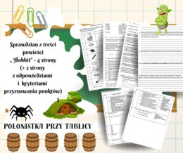 „Hobbit" sprawdzian z treści, odpowiedzi, zasady przyznawania punktów